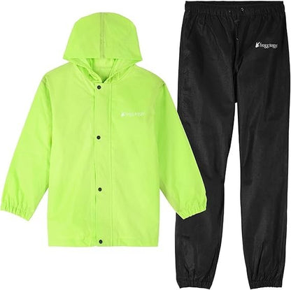 FROGG TOGGS Youth Polly Woggs Waterproof Rain Suit – Small Jacket & Pants