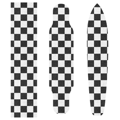 Generic Skateboard Grip Tape 44 x 10 Inch  - Black and White Checkered