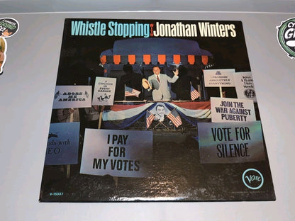 Jonathan Winters Original Mono Lp - Whistle Stopping - Verve Records - 1964