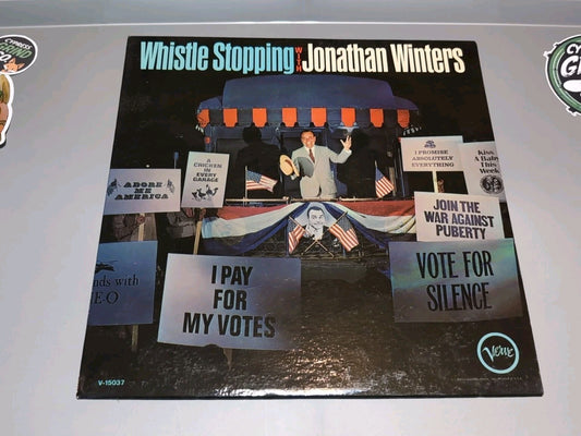 Jonathan Winters Original Mono Lp - Whistle Stopping - Verve Records - 1964