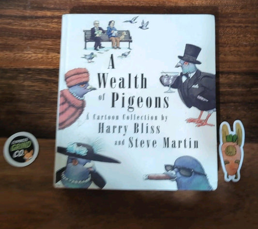 Wealth of Pigeons : A Cartoon Collection by Steve Martin (2020, Hardcover)