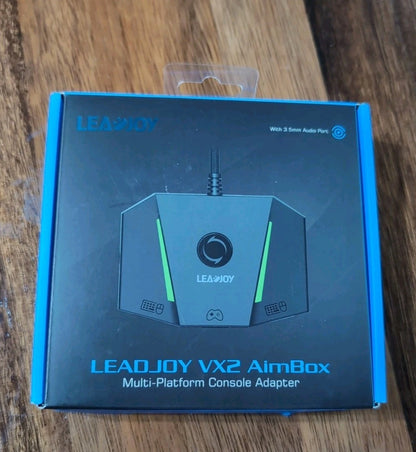 Leadjoy VX2 AimBox Keyboard Mouse Converter Adapter for PS4, Xbox, Nintendo Sw..