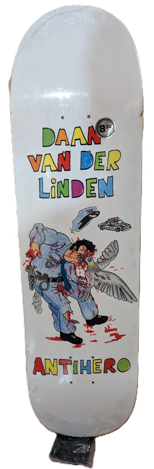 Anti Hero Daan Van Der Linden Pigeon Vision 8.38" Skateboard Deck – BBS Maple