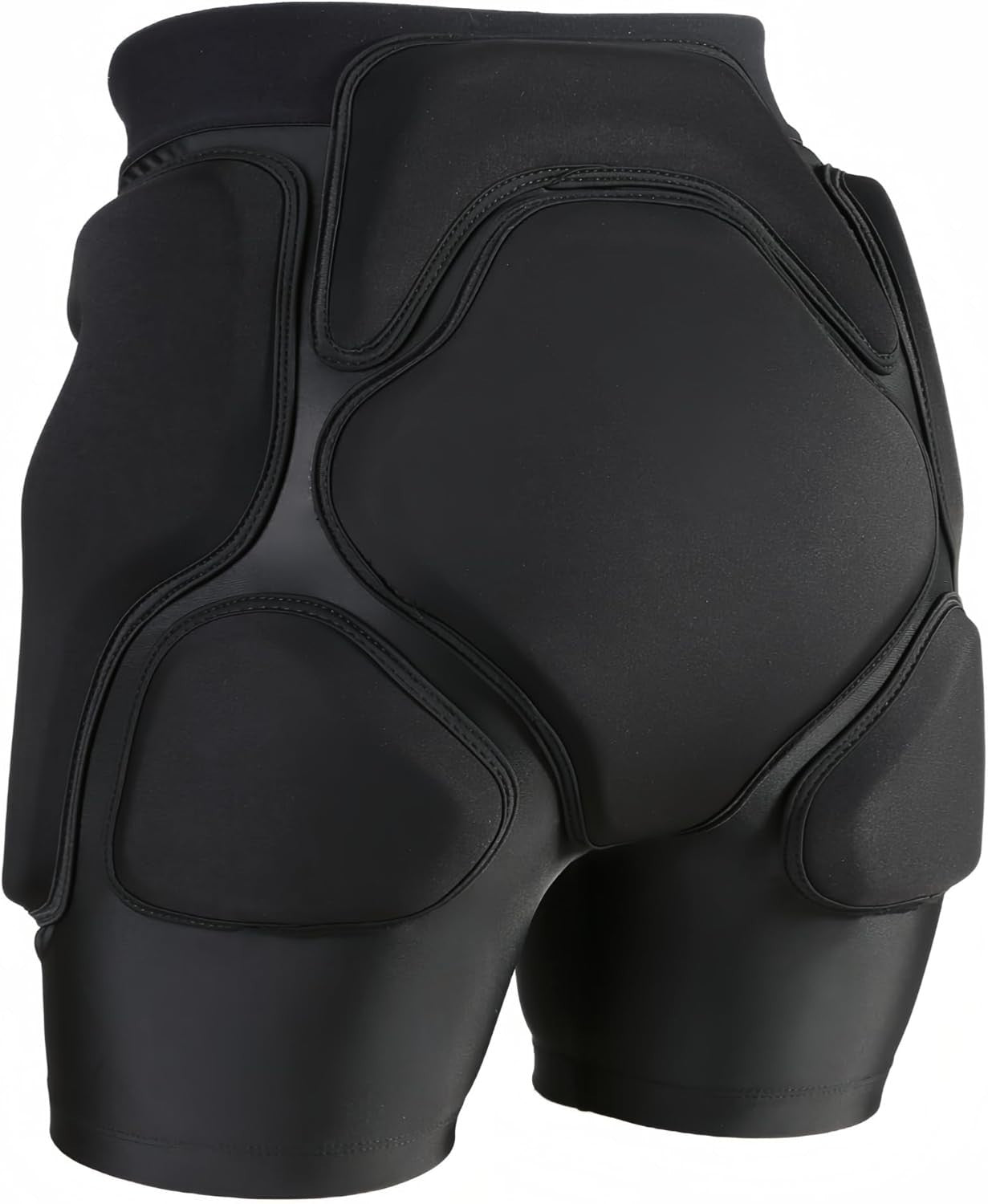 3D Protection Padded Shorts, Hip Butt Tailbone Crash Pad Pants, Small Black NEW