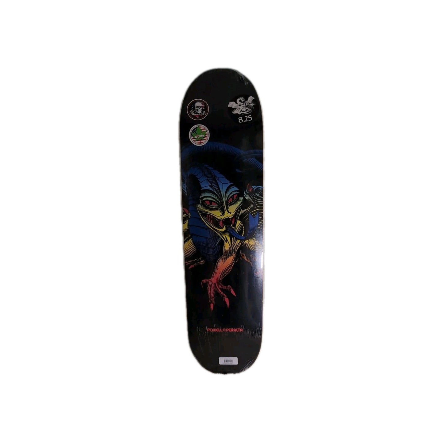 Powell Peralta Caballero Dragon 8.25" Deck Yellow Fade – Free Wax + Grip