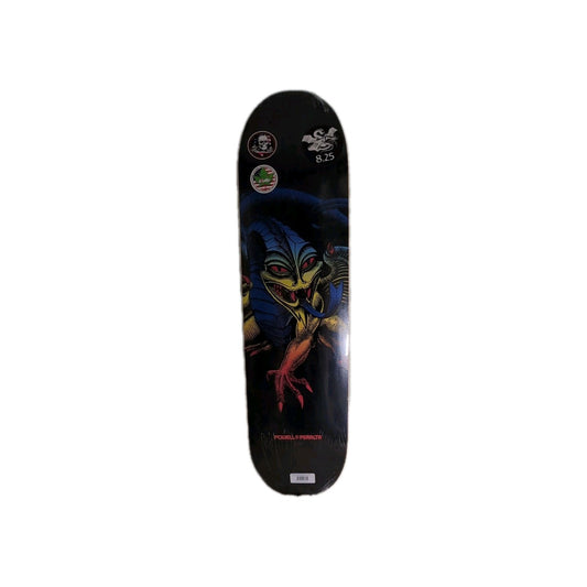 Powell Peralta Caballero Dragon 8.25" Deck Yellow Fade – Free Wax + Grip
