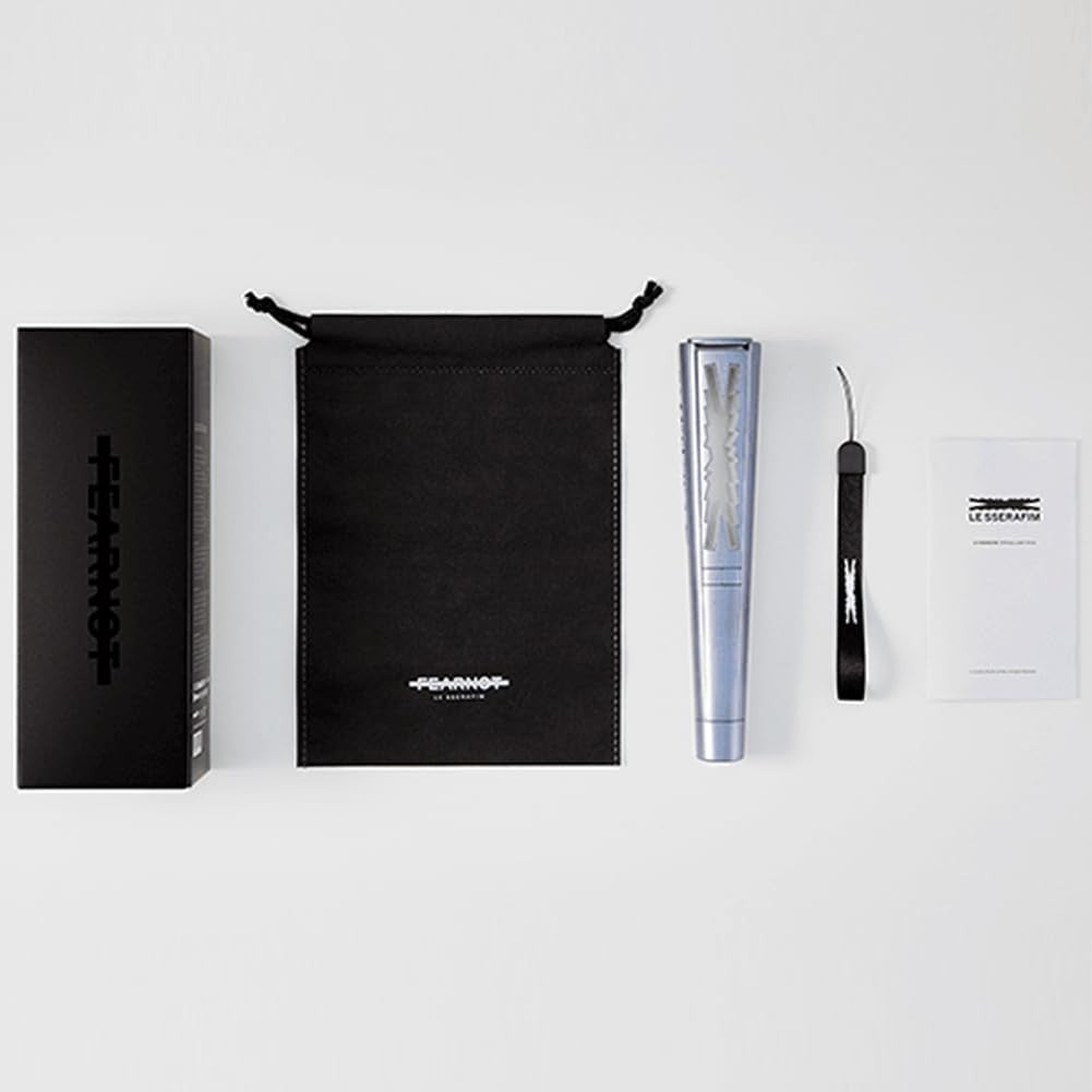 Sayzer LE SSERAFIM Official Lightstick Kpop Merch w/ Strap Dust Bag