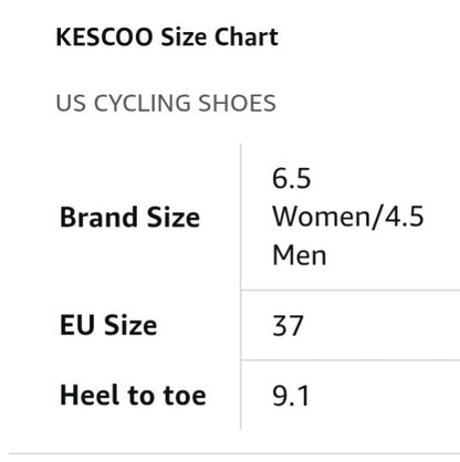 Unisex Cycling Shoes Compatible with peloton Indoor Road Bike  EU Size 37 - New