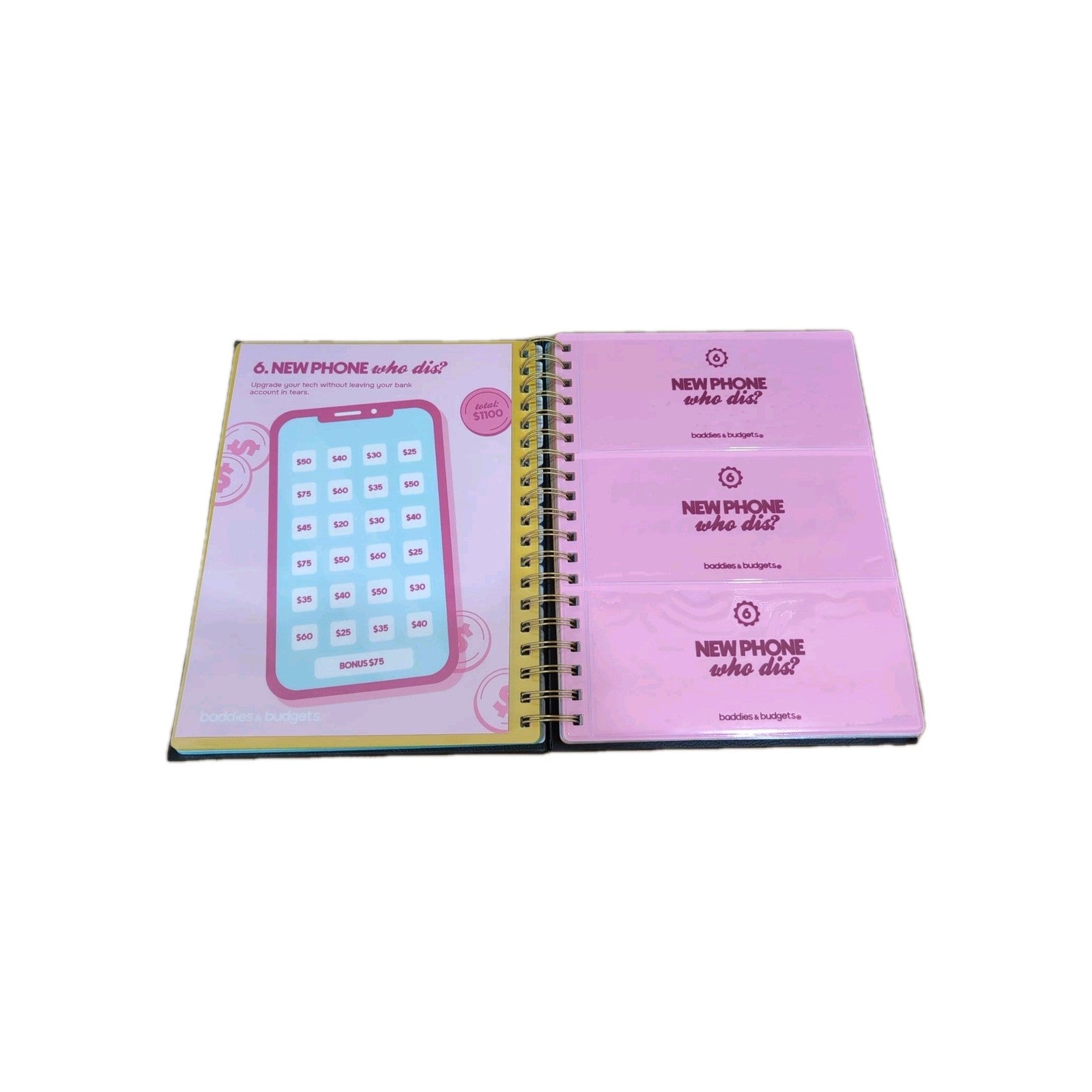 Funny Budget Savings Planner – Adulting w/ Less Crying - Baddies & Budjets NEW