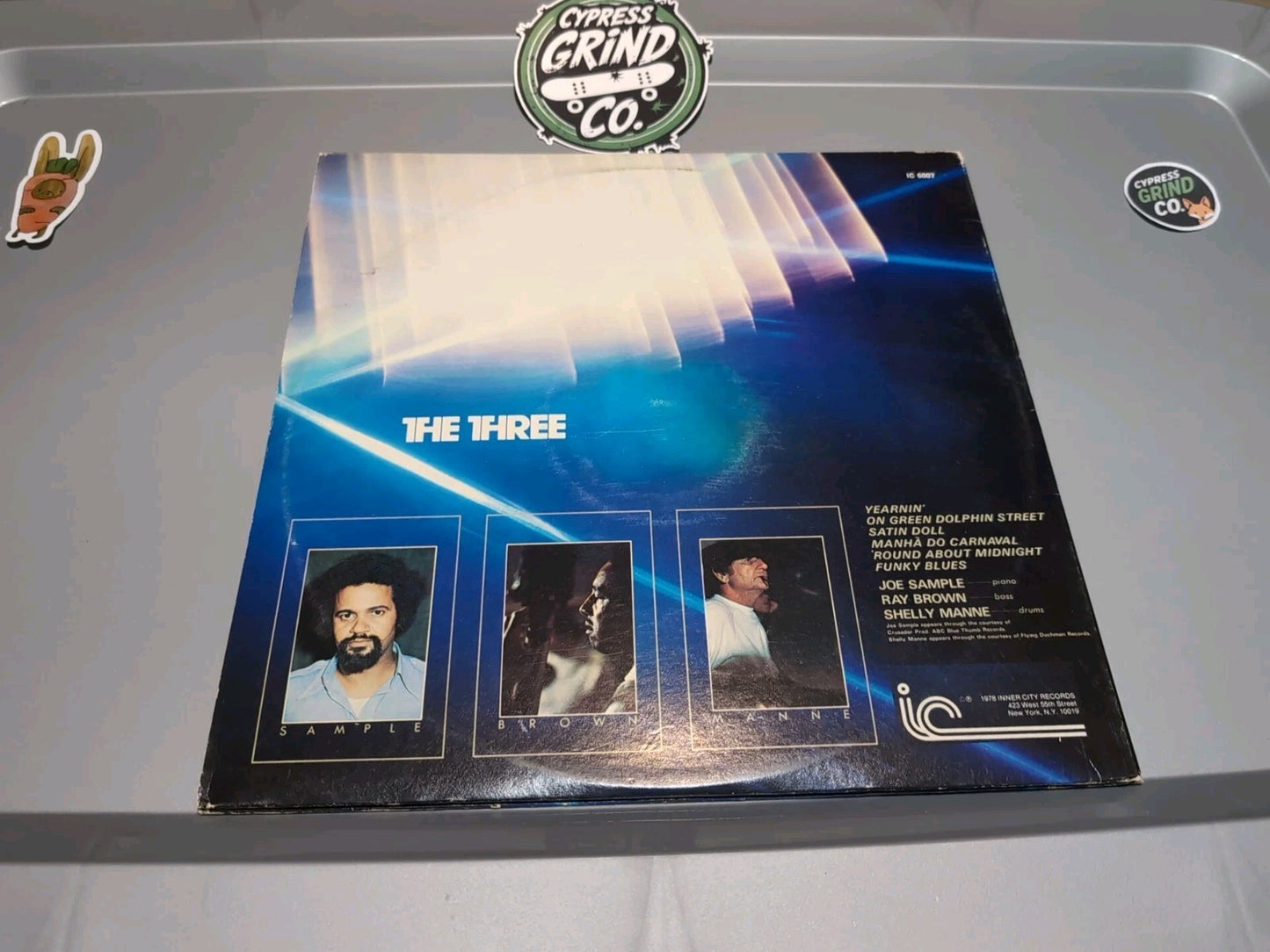 THE THREE, SAMPLE BROWN MANNE - AUDIOPHILE LP EW-10001