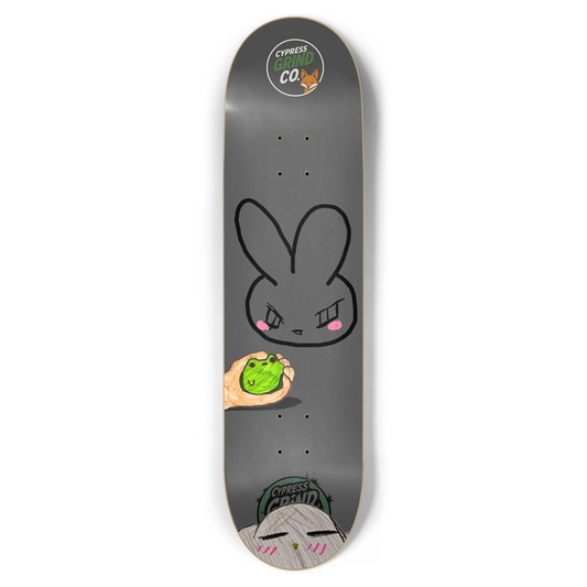 Emily Art - Bunny Mad at Frog Deck