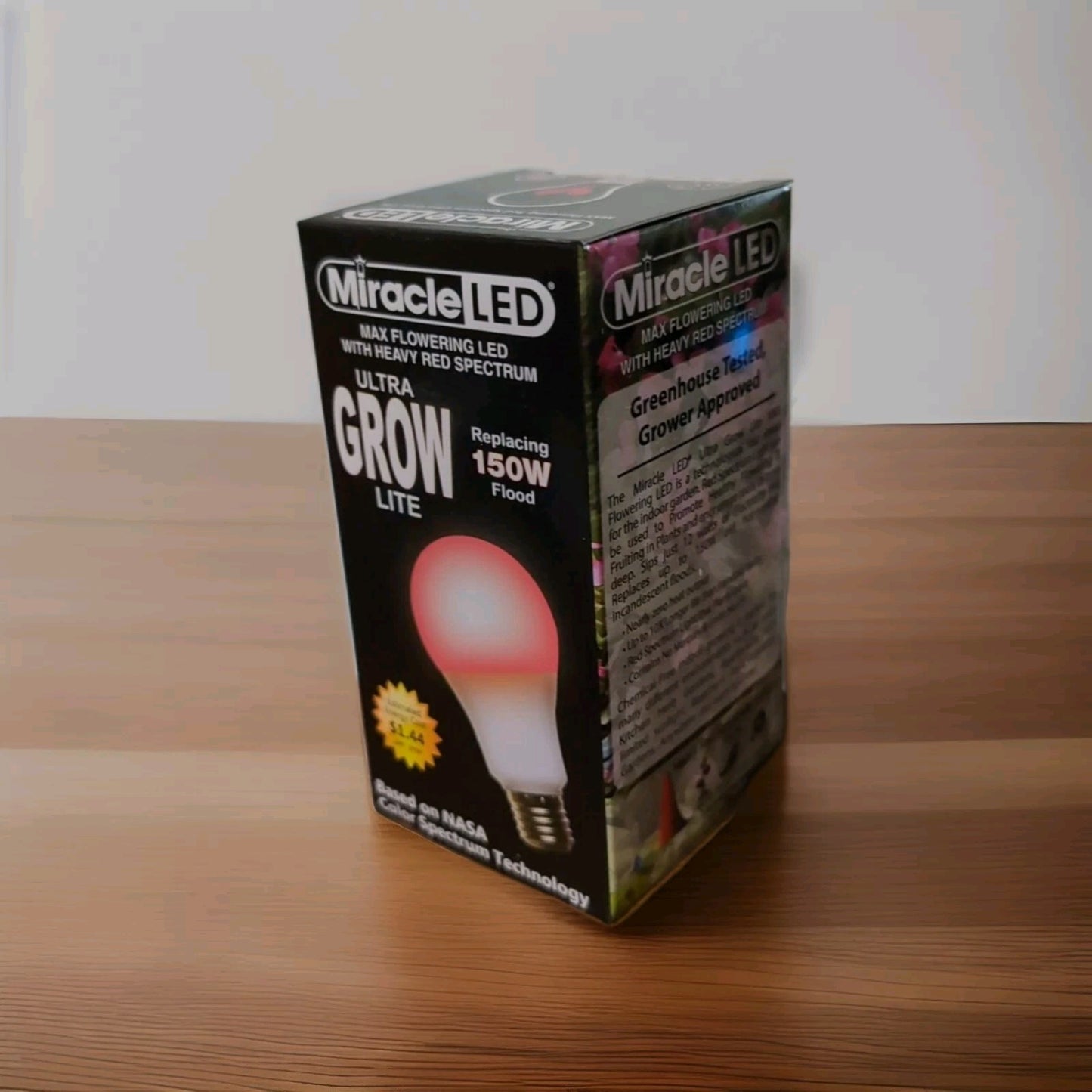Miracle LED Craft Fire Blossom Red Spectrum Grow Light Bulb Replacing 150W SALE