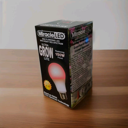 Miracle LED Craft Fire Blossom Red Spectrum Grow Light Bulb Replacing 150W SALE